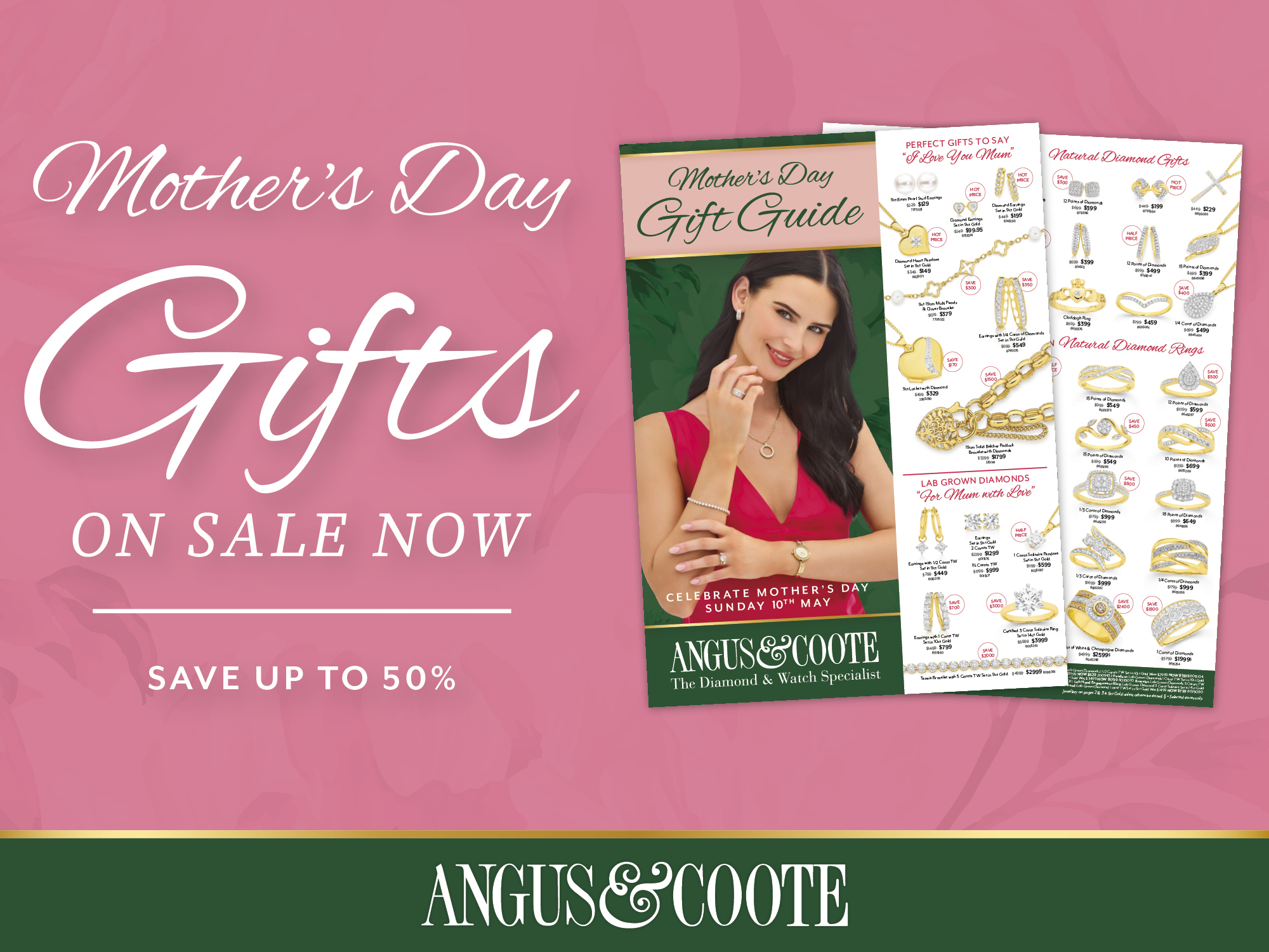 Angus & Coote Mother’s Day Campaign