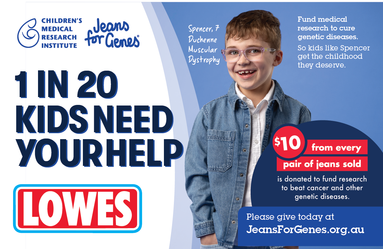 Lowes 2026 Jeans for Genes Campaign