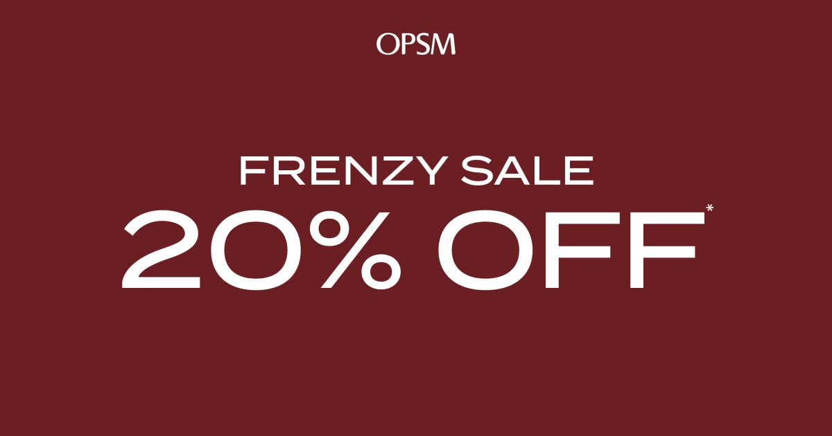 OPSM Frenzy Sale!